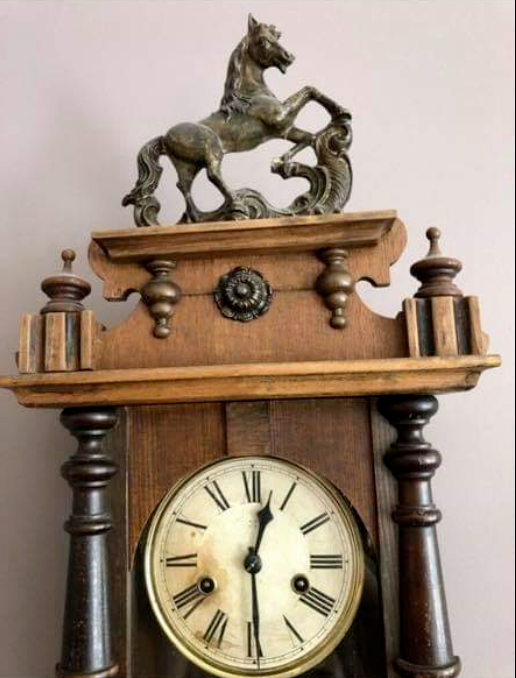 Ricardo Junghans Antike Wanduhren Regulator Uhr Aufziehen