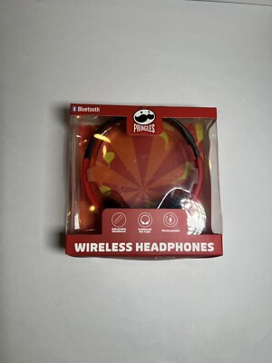 New Wireless Pringles Bluetooth Adjustable Headphones - Limited Edition