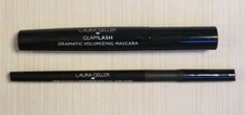  LAURA GELLER Glamlash Mascara/Inkcredible WaterproofEyeliner Blackbird 2pc NWOB