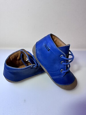 My First Richter Boys Blue Shoes Size 6 Uk 22 Eu