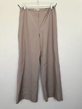 Reformation Hunter Pants Wide Leg Beige High Rise Adjustable Pockets Women's 4