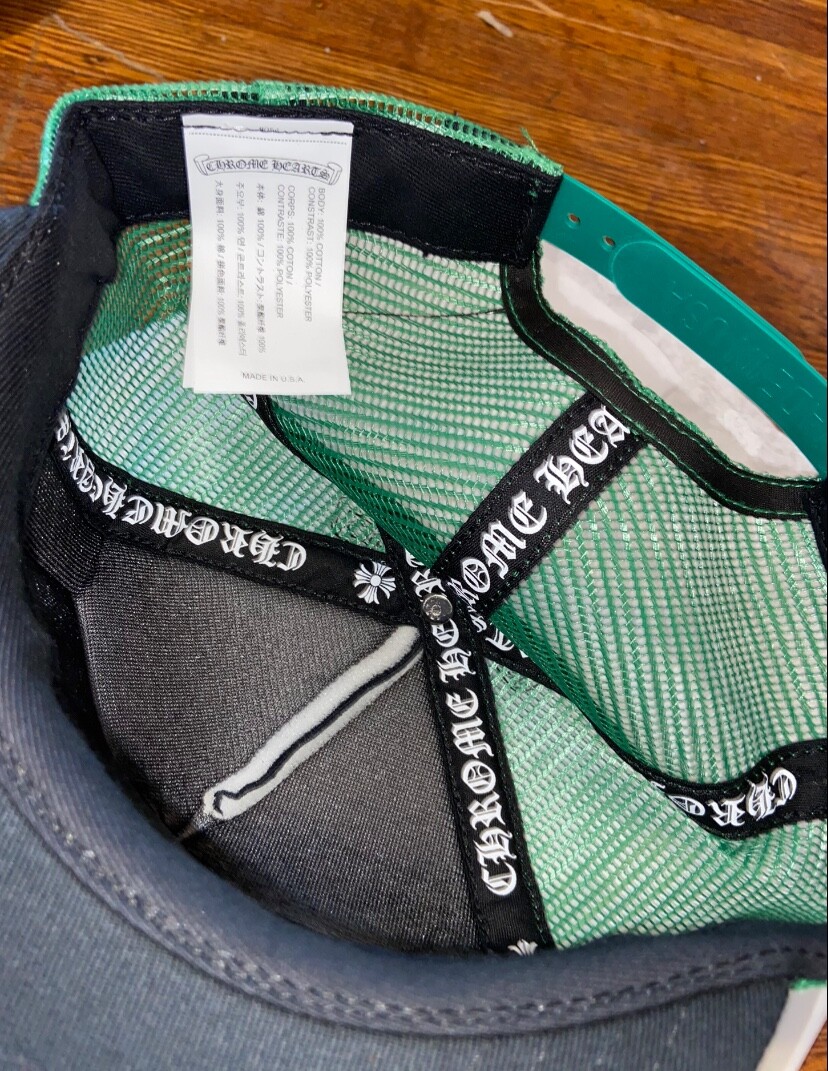 chrome hearts Trucker Hat Slime Green NEW | eBay