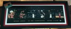 RARE MICHAEL JORDAN UDA SIGNED 18" X 42" BULLS DISPLAY AUTO 