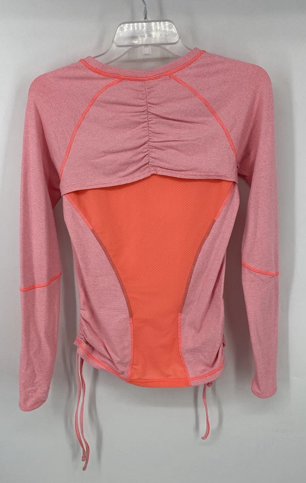 Top deportivo Lucy Lucytech para mujer rosa rendimiento manga larga talla XS USADO EN EXCELENTE ESTADO Foto 2 de 3
