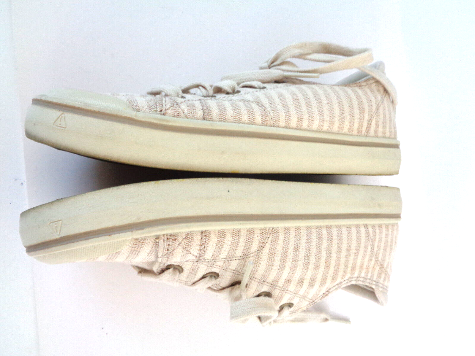 Scarpe da ginnastica Keen Elsa IV marrone avorio a righe da donna US 9M EUR 39 5 in tela