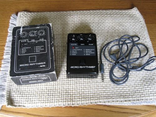 ๐บ๐ธ ๐๐ถ ๐ฅ vintage univox micro rhythmer mr8 instrument guitar pedal