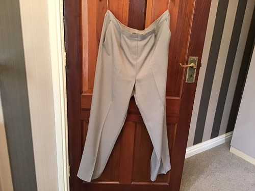 Bonmarche Summer Trousers Grey Size 14 