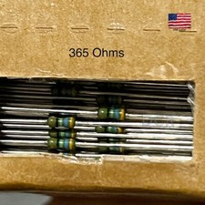 VISHAY Metal Film Resistor 365 Ohm 0.4W 1 50ppm SMA0204 MK1 T/H 25-50PCS