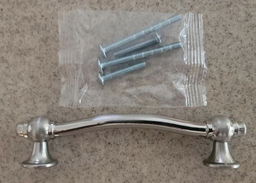 (4-Pack)Hardware Resources-Syracuse Cabinet Pull Handles 575-96SN New  - Picture 2 of 4