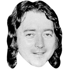 Rory Gallagher Long Hair Celebrity Mask, Flat Card Face