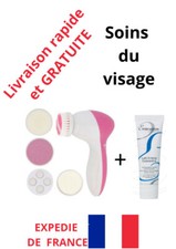 Brosse visage nettoyante et massage 5 en 1+ crème hydratante Embryolisse 