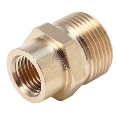Long Life Stecker Adapter M22 1 Stck. 1 Stck. Messing für Hochdruck Wasserwerkz