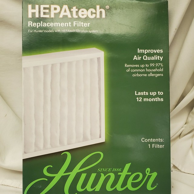 Filter 30928 for Hunter HEPAtech Air Purifiers 30057 3005 30067 30078