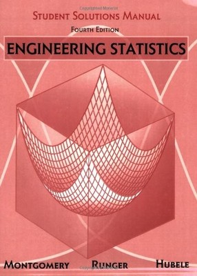 Engineering Statistics, Student Solutions Manual - paperback Montgomery, Dou...