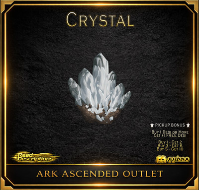 Crystal-Ark Survival Ascended PVE-Resources-ASA XBOX/PS5/PC-Official-AAO-