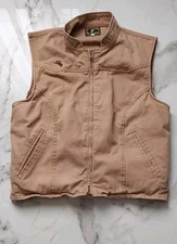 NWT  WYOMING TRADERS  CALAMITY CONCEALED CARRY VEST  CHOCOLATE  ZIP UP  Large