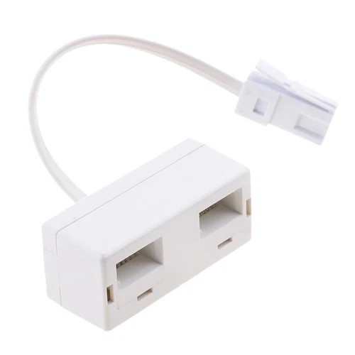 RJ11 UK Male Female Adapter Double Socket Telephone Splitter Telephone Socket