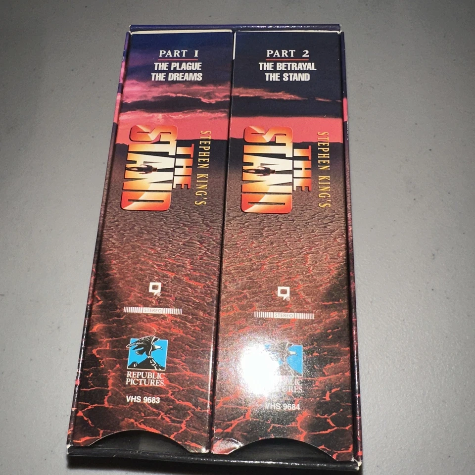 The Stand, Stephen King VHS (1994) 4 tapes, Box set - Image 2 of 4