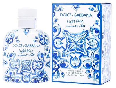 LIGHT BLUE SUMMER VIBES * Dolce & Gabbana 4.2 oz / 125 ml EDT  Men Cologne