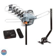 Antenna TV HD da Esterno Più Forte Fino a 150 Miglia Lungo Raggio con Motorizzata 360...