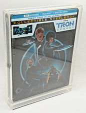 Collectible Steelbook 4k HD Premium Acrylic Display Case Protector 4mm Blu-Ray