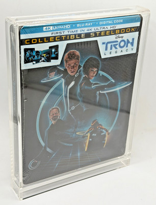 Collectible Steelbook 4k HD Premium Acrylic Display Case Protector 4mm Blu-Ray