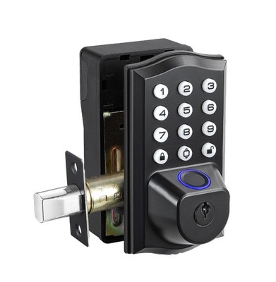 Smart door lock,Fingerprint App Wi-Fi Control,  Keyless Entry Door Lock Deadbolt