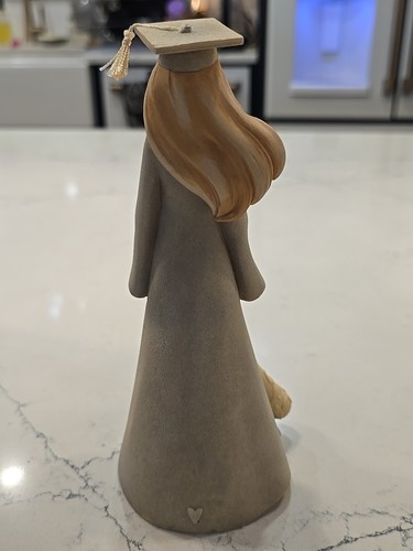 Enesco Foundations Graduation Girl Reach for Your Dreams Figurine 7.68 Inch - Picture 4 of 8