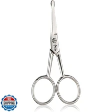 Baby Nail Scissors with Rounded Probe. Trimming shears also used for Manicure