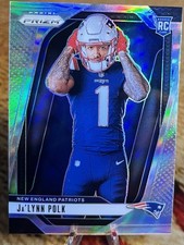 2024 Panini Prizm Silver JALYNN POLK #15 Rookie Patriots