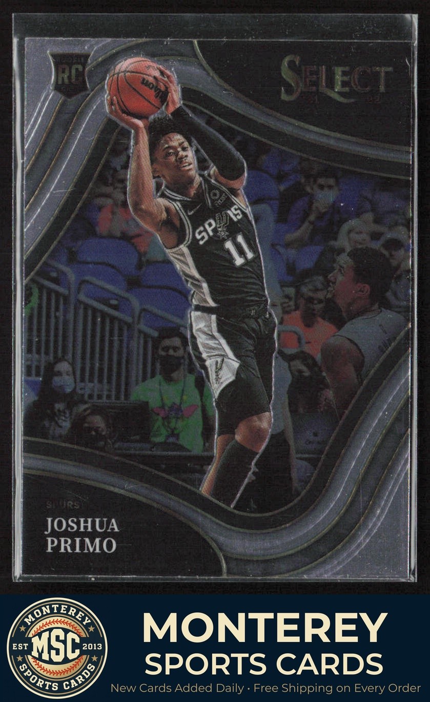 Joshua Primo 2021-22 Panini Select RC #276 San Antonio Spurs