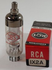 CBS Electron Tube RCA 1X2A Radiotron Vacuum Tube Box Lot Vintage USA