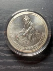 1986 Engelhard American Prospector Round 1 Troy oz..999 Silver w/Capsule