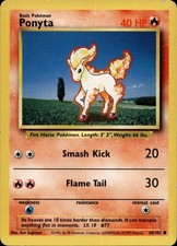Ponyta 60/102 Common Base Set Multi Item Discount MP