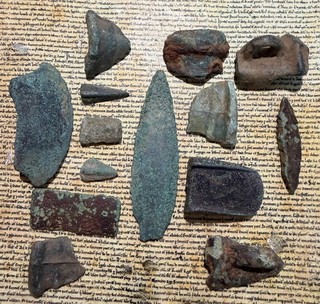 Metal Detecting Finds Collection Of Bronze Age Artefacts All Found UK