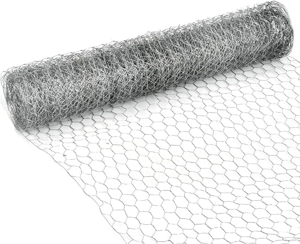 10m Wire Mesh Galvanized, Chicken Wire Mesh Fencing, Hexagonal Hardware Mesh Po