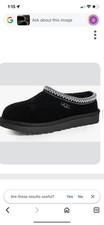 Ugg Women  s Black Tasman II Slippers Size 6