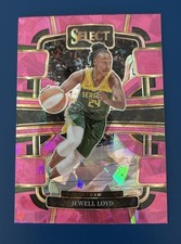 2024 Panini Select WNBA #6 Jewell Loyd Pink Ice Concourse