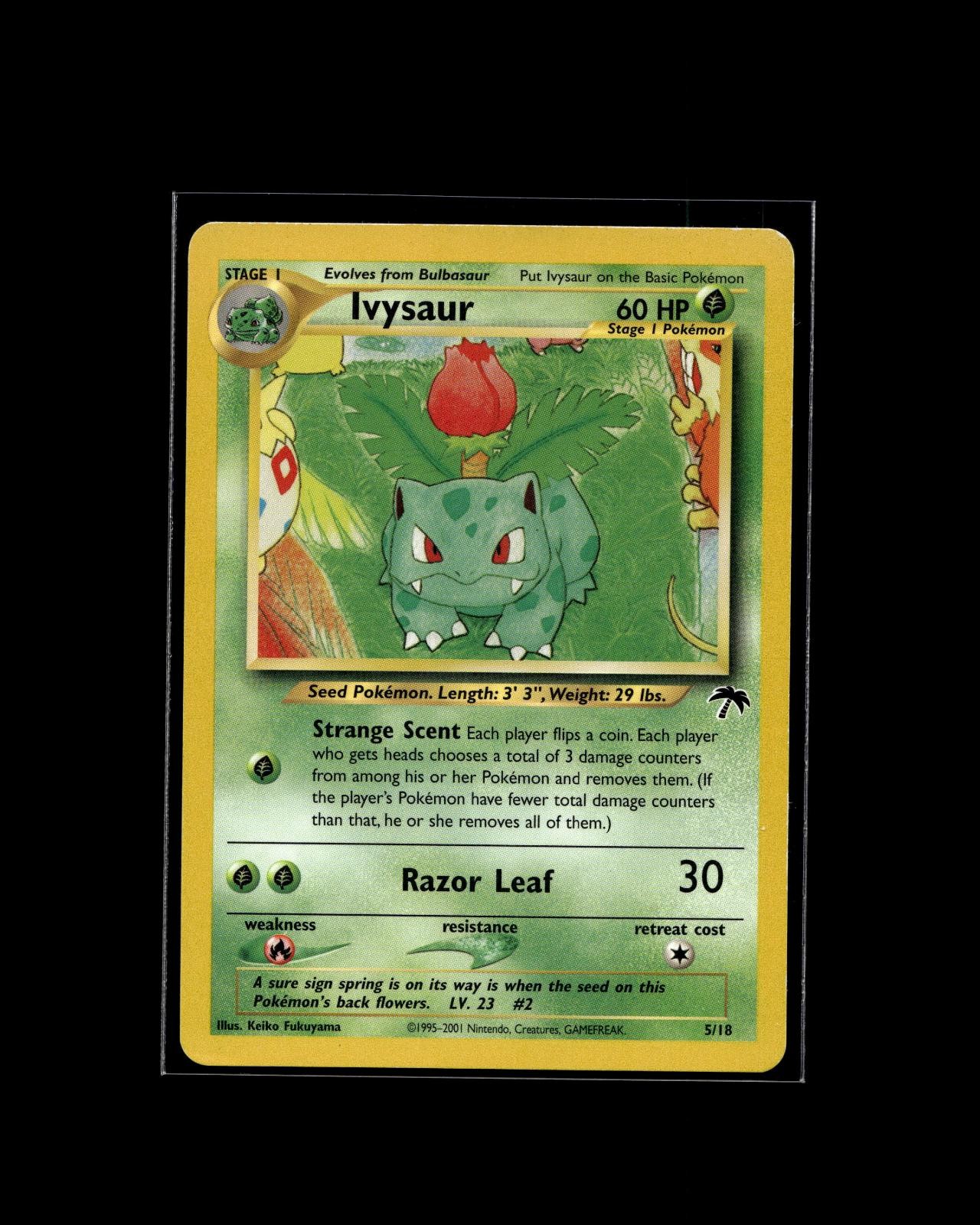 Ivysaur 5/18 Southern Islands Pokemon WOTC 2001 EN MP