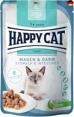 Happy Cat Care Meat in Sauce Magen & Darm Pouch 85 g