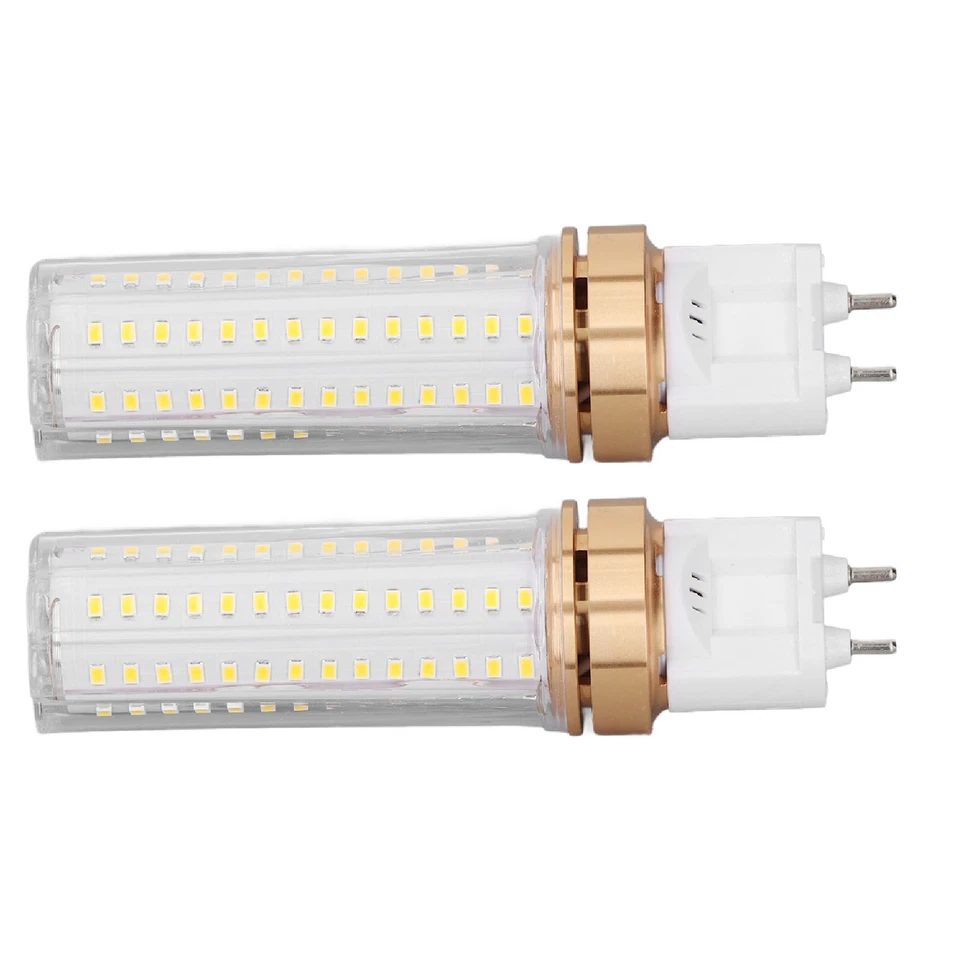 G12 LED Corn Light Bulb Energy Saving LED Light Bulb 20W 2 Pcs SMD Chip 360 - Image 2 of 4