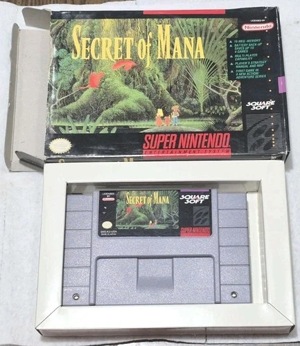 MX Secret of Mana SNES w/Box