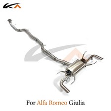 KA Tuning Catback Exhaust System For Alfa Romeo Giulia 2.0T Performance