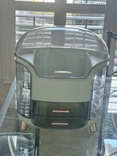 Organizzatore Trucco con Cassetti,Cura della Pelle per Verde Salvia 