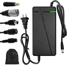58.8V 3A/5A Charger with 6 Plug Suitable for Various Lithium Batteries, Such as