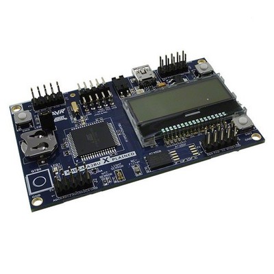 AVR Microchip ATXMEGAA3BU-XPLD XMEGA Evaluation Kit with LCD & USB