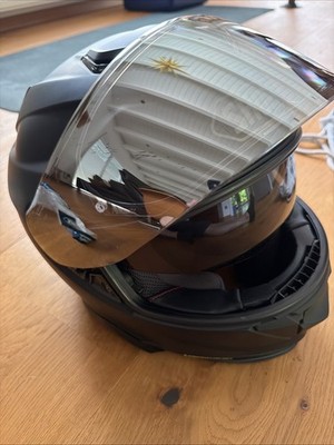 SHOEI Helm GT-AIR 2 schwarz matt mit Sonnenblende und zweitem Visier, Grösse XL