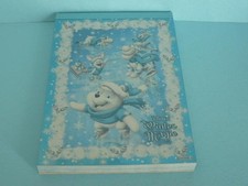 Pooh Friends White Christmas Sticker Memo Disney Store