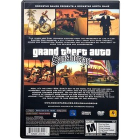 Grand Theft Auto San Andreas - Sony Playstation 2 PS2 Pristine Tested Authentic