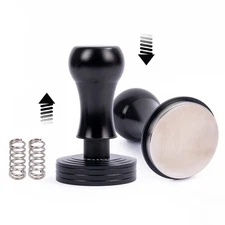 58.5mm Espresso Hand Tamper Kit 3 Calibrated Springs Anti-Slip Stand Press